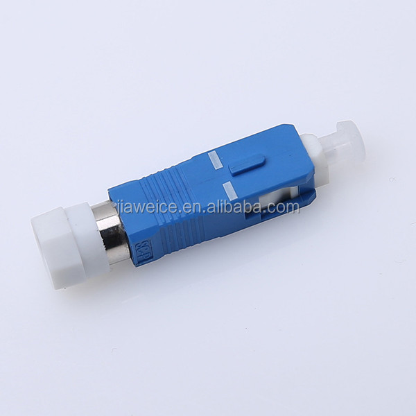 SC UPC to FC UPC Hybrid Simplex, Male to Female Fiber Optic Adapter