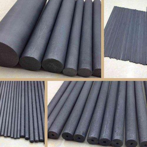 Thermal graphite rod processing