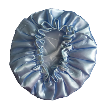 Waterproof shower cap satin silk bathing cap