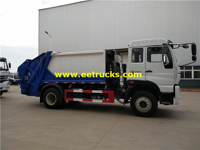 SINOTRUK 10ton Compress Waste Trucks