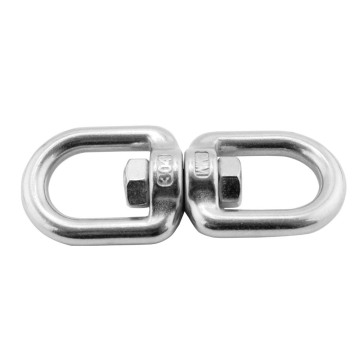 8mm heavy duty safety Eye and Eye End Swivels stainless steel 316 swivel lifting hook
