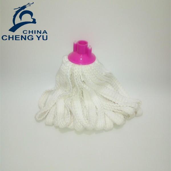 Household Wet Floor Plastic Cleaning Cotton or microfiber Mop Head