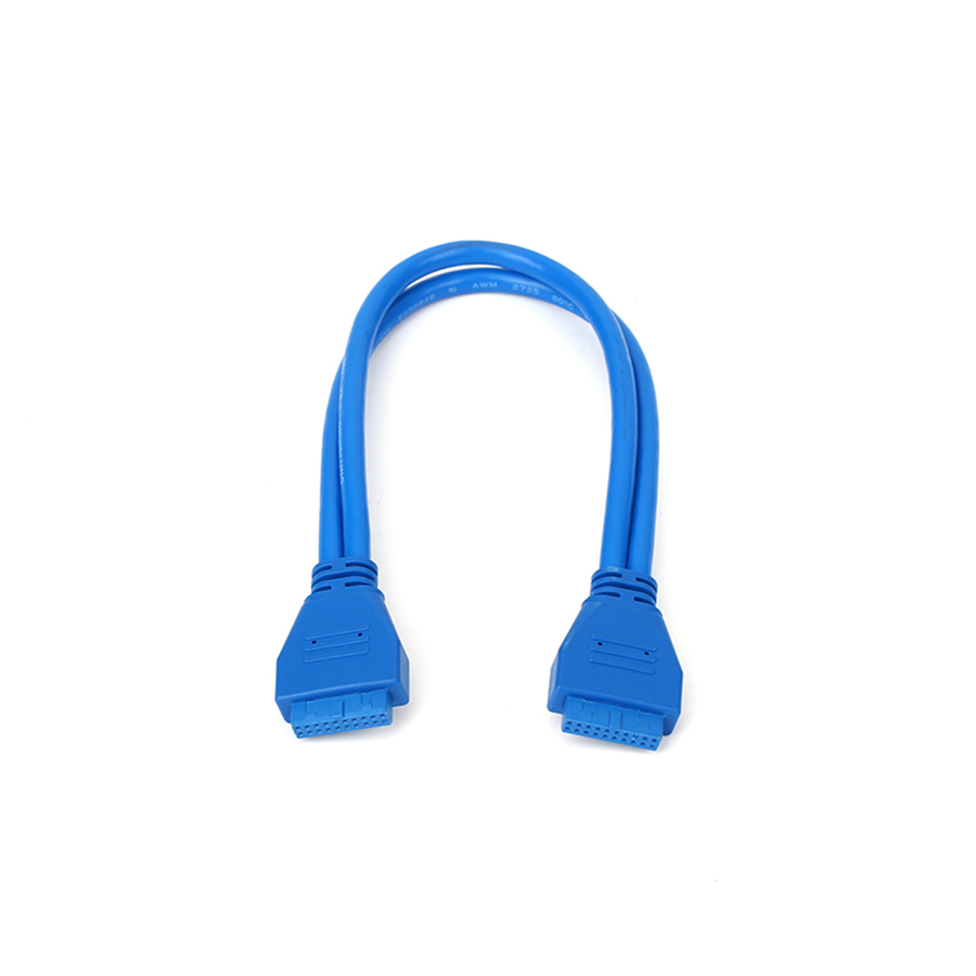 USB 0 Male to Female Connector Splitter Extension Cable