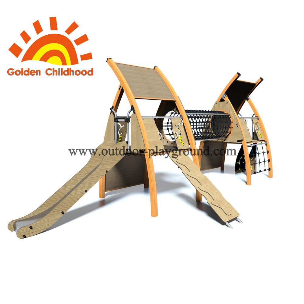 Green Tube Net Slide Facility For Sale