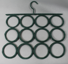 12 Holes Fabric Scarf Hanger