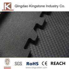 Durable Crossfit Gym Rubber Flooring Mat with Interlocks