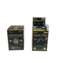 Magnum 1700k Black Male Enhancement Pills - Blister, Paper Card, Paper Box Packaging