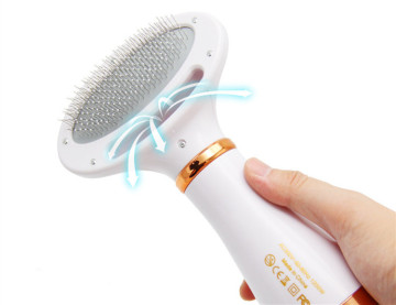 300W Electric Hot Air Comb Pet Hair Dryer