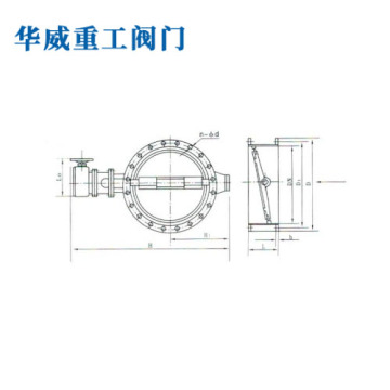 D941W-1 Square rectangular electric butterfly valve