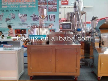 Stainless steel rapid mixer granulator