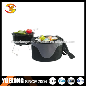 Charcoal bbq grill with cool bag. High quality charcoal BBQ grill.YL1706B