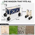 Outerlead Heavy Duty Folding Wagon with Big Wheels