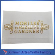 2016 New manufactured woven white size labels