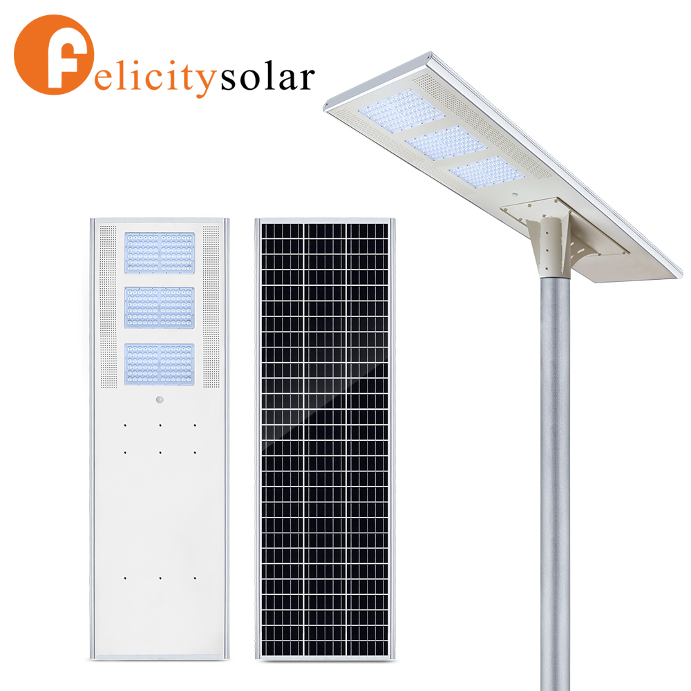 Felicity integrated 60w solar led street light outdoor for government project