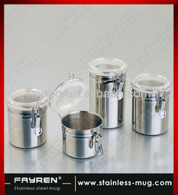 Stainless steel sealed cans