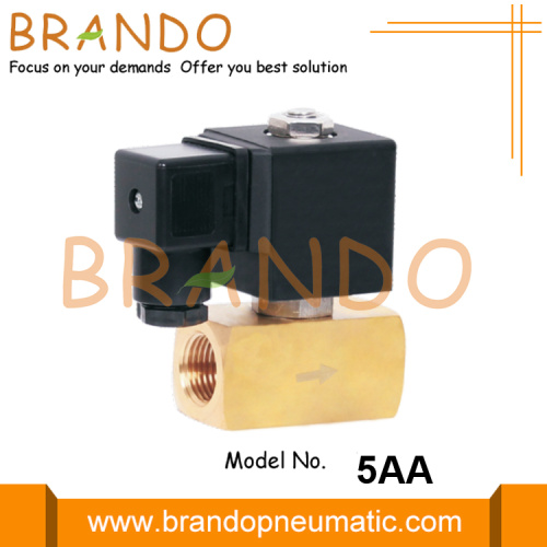 Pirinç Solenoid Valf Normalde Kapalı 1/4&#39;&#39; 3/8&#39;&#39; 1/2&#39;&#39;