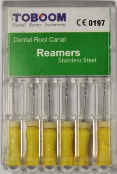 Stainless Steel Dental Rotary Reamers with CE and FDA