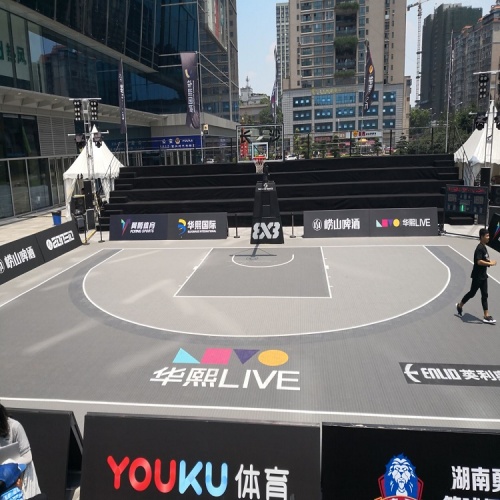 Enlio Brand FIBA ​​Εγκεκριμένα πλακάκια μπάσκετ SES SES