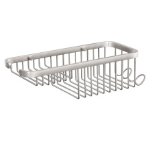 Stainless Steel Bathroom Wire Mesh Basket Shelf