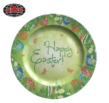 Happy Easter Plastic Charger Plate