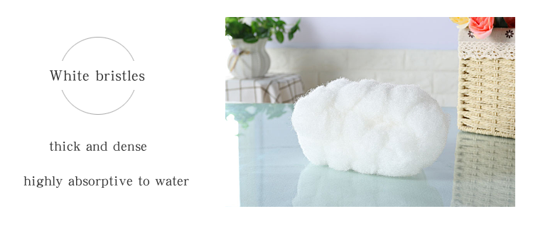 Soft fiber toilet brush hotel bathroom cleaning brush bathtub squeeze water brush