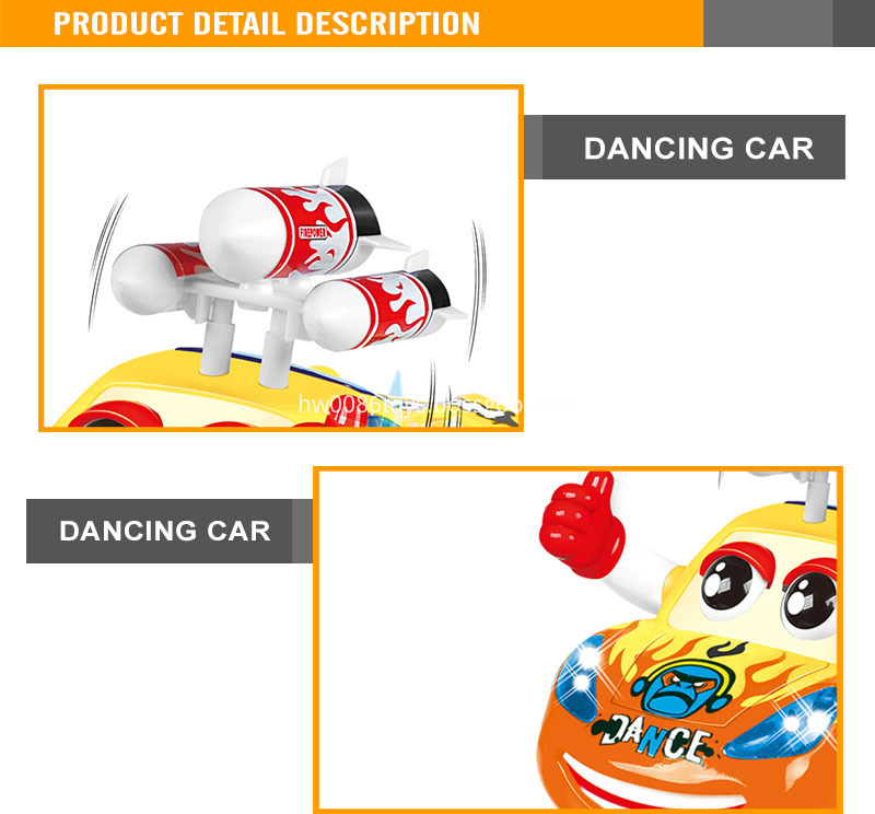 2dancing toy car