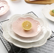 Classic European Dinner Plate for Fine Meals