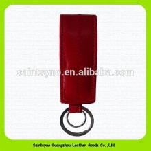 15039D Double ring with snap closure design car key ring