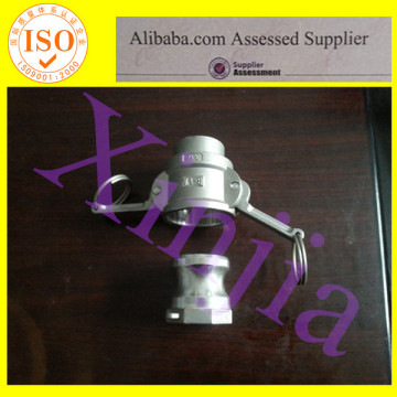 Stainless steel gas pipe coupling
