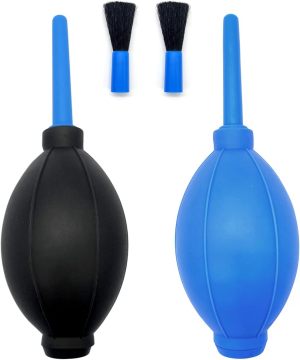 Fusion splicer rubber blower