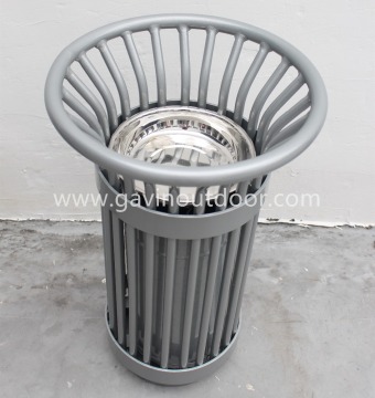 Customize made metal outdoor ashtray bin outdoor cigarette bin