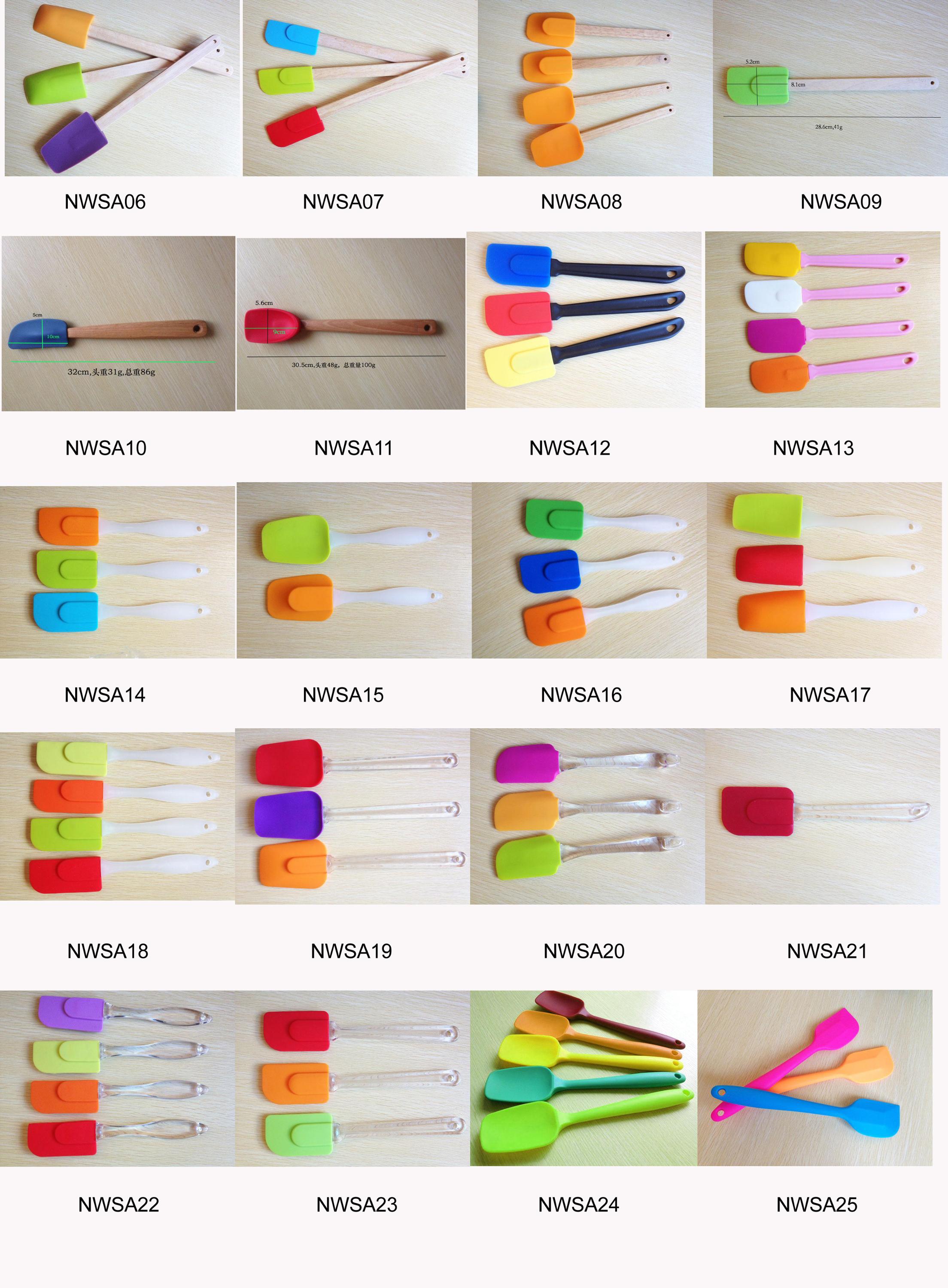 Silicone Baker Kitchen Helper Spatula Set Supplier