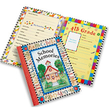 School Memories Keepsake Photo Album Scrapbook