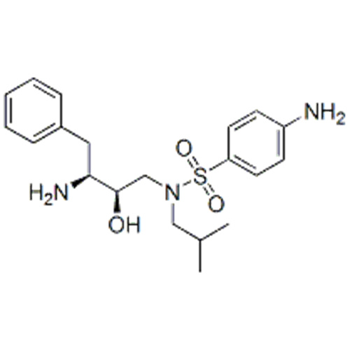 Benzolsulfonamid, 4-Amino-N - [(2R, 3S) -3-Amino-2-hydroxy-4-phenylbutyl] -N- (2-methylpropyl) CAS 169280-56-2