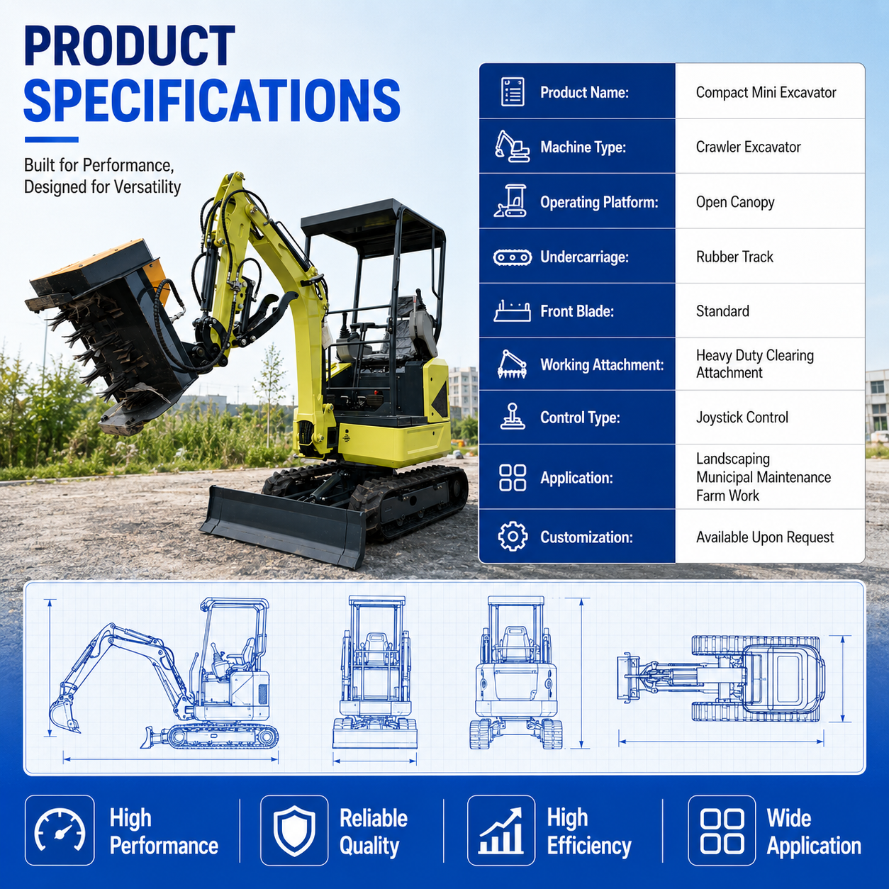 22F حفار صغير (3) 22F mini excavator (3)