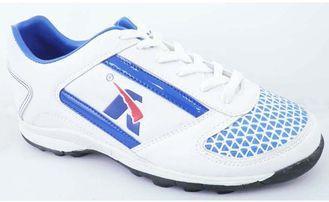 White Lightweigh Mens Soccer Turf Shoes hard ground with Ru