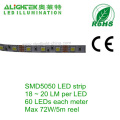 Witte kleur 12v Dc 72w Smd 5050 60pcs leidde Strip licht lint