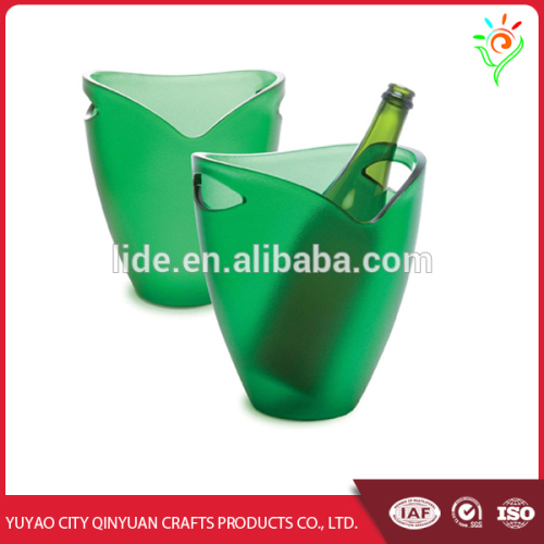 2016 High quality acrylic wine ice buckets wholesale ice buckets for beer