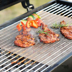 environmentally friendly healthy reusable stainless steel BBQ wire mesh barbecue grill for cooking