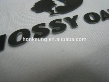 Factory raised rubber custom heat transfer prints, thickness transfer for clothes