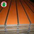 One side faced Grain Melamine Slot MDF Panel