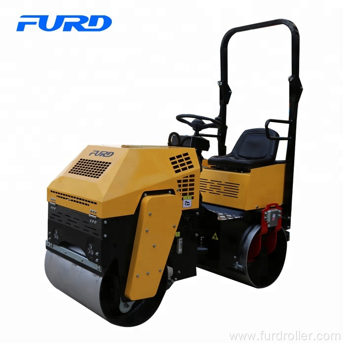 FYL880 1 Ton Double Drums Single Vibratory Roller