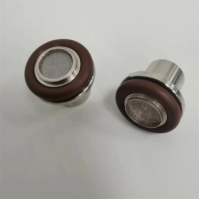 KF16 Viton O-Ring Vakum Pompası Bağlantı Sözleşmeleri Filtre ile Merkezleme Halkası (6) KF16 Viton O-ring Vacuum Pump Fittings Centering Ring with Filter (6)
