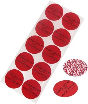 Tamper Proof Warranty Void Seal Label