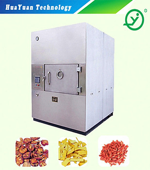 heating sensitive herbals extract microwave vacuum dryer