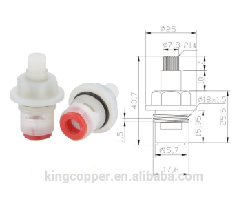 Plastic quick open Ceramic Cartridge