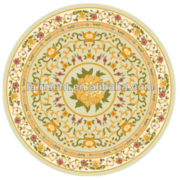 Chinese Round Silk Rugs