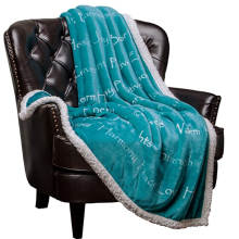 100% Microfiber  character Double Layer Super Soft Warm Flannel Fuzzy Sherpa Blankets Throw