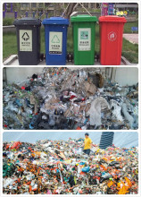 mixed plastics process to oil machine