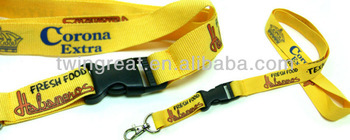 silk print lanyard